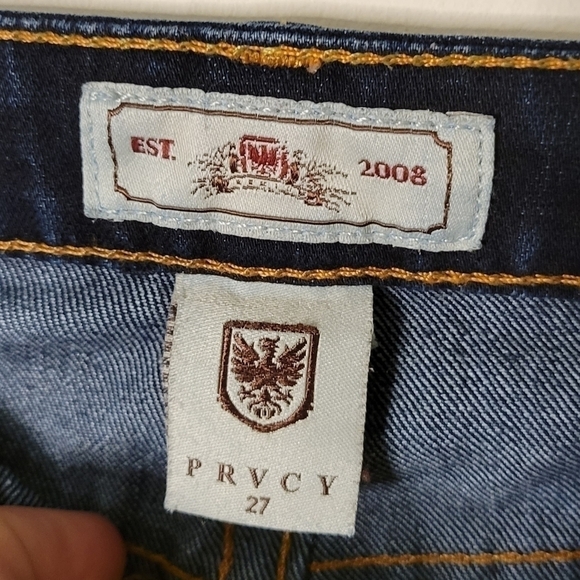 PRVCY Women's Dark Straight Denim Jeans - Size (27) - Excellent Condition - Picture 8 of 12